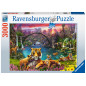 Ravensburger Pusle 3000 tk Tiiger paradiisilises laguunis