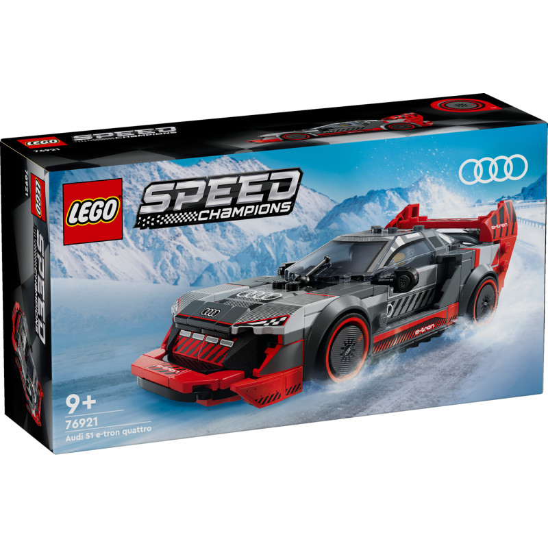 LEGO Speed ​​Champions Audi S1 e-tron quattro võidusõiduauto