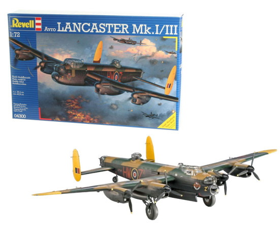 Revell Plastic Model Avro 683 Lancaster Mk.I/III 1:72