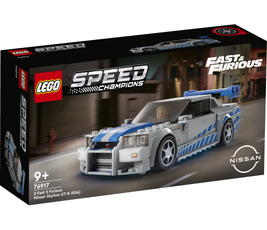 LEGO Speed Champions 2 Fast 2 Furious Nissan Skyline GT-R (R34)