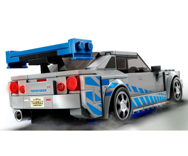 LEGO Speed Champions 2 Fast 2 Furious Nissan Skyline GT-R (R34)