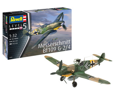 Revell Plastic Model Messerschmitt Bf109G-2/4 1:32