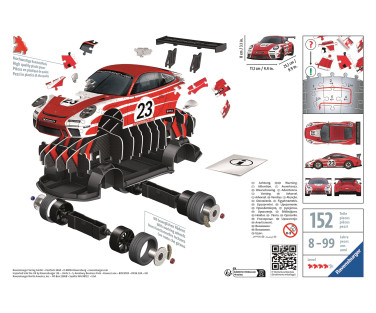 Ravensburger 3D Puzzle Porsche 911