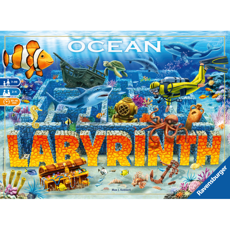 Ravensburger Board Game Ocean Labyrinth