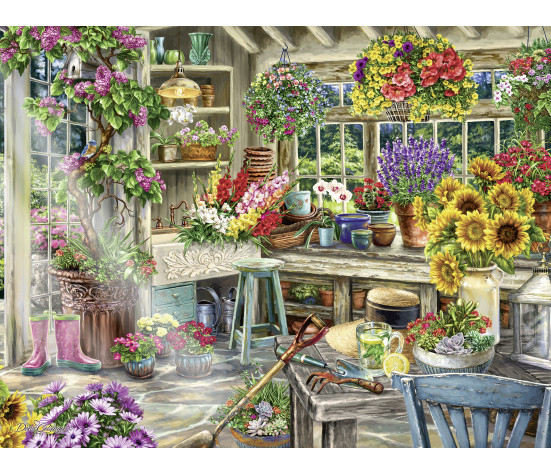 Ravensburger Puzzle 2000 pc Gardener's Paradise