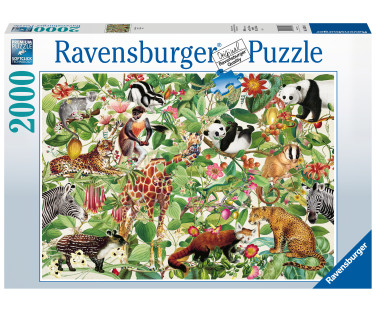 Ravensburger Puzzle 2000 pc Jungle