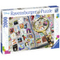 Ravensburger pusle 2000 tk Disney