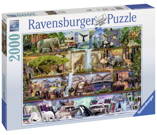 Ravensburger pusle 2000 tk Loomade kuningriik