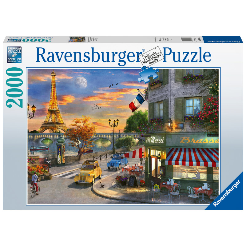 Ravensburger Puzzle 2000 pc of Paris Sunset