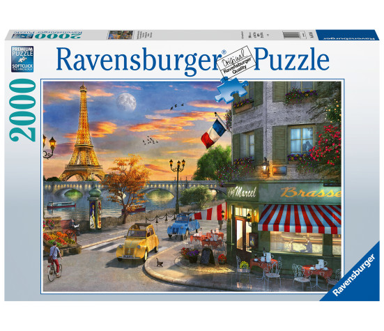 Ravensburger pusle 2000 tk Pariisi päikeseloojang