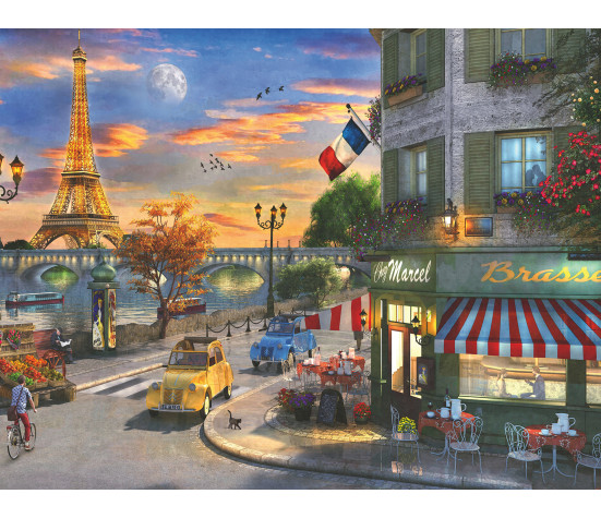 Ravensburger Puzzle 2000 pc of Paris Sunset