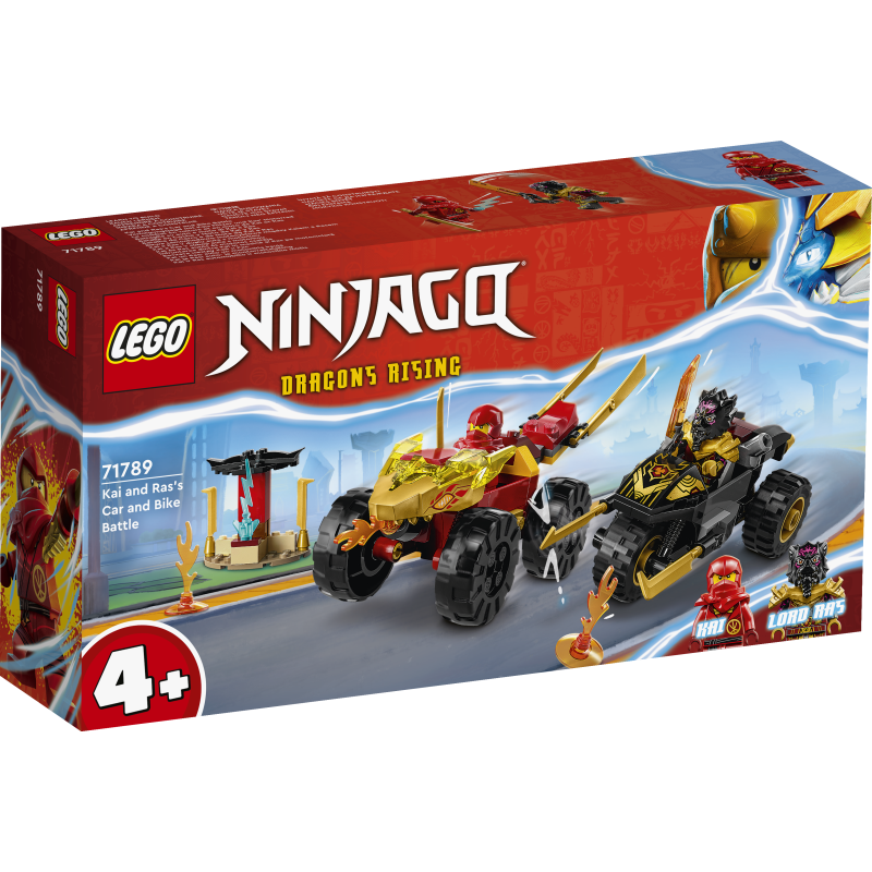 LEGO Ninjago Kai ja Rasi auto- ja mootorrattalahing