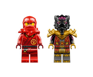 LEGO Ninjago Kai and Ras's Car and Bike Battle