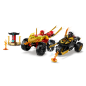 LEGO Ninjago Kai and Ras's Car and Bike Battle