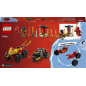 LEGO Ninjago Kai and Ras's Car and Bike Battle