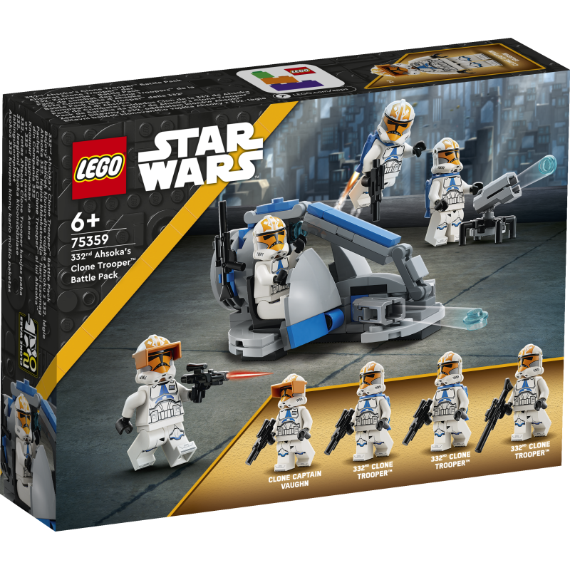 LEGO Star Wars 332nd Ahsoka's Clone Trooper Battle Pack