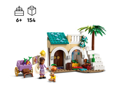 LEGO Disney Asha Rosase linnas