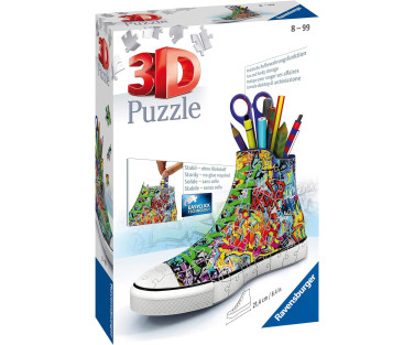 Ravensburger 3D pusle pliiatsitops Kets grafiti