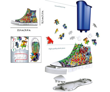 Ravensburger 3D Puzzle Graffiti Style Sneaker