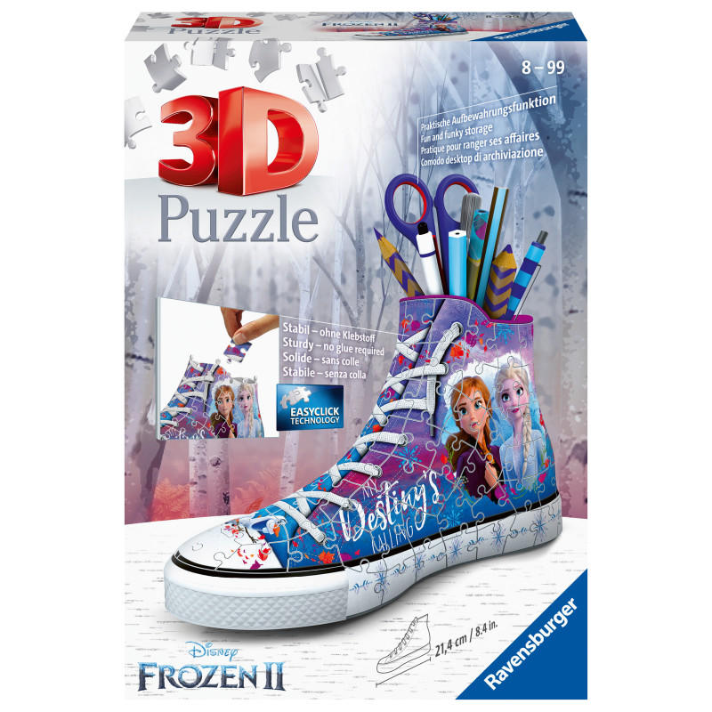 Ravensburger 3D pusle kets pliiatsitops Frozen