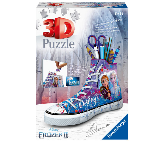 Ravensburger 3D pusle kets pliiatsitops Frozen