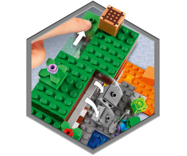 LEGO Minecraft Mahajäetud kaevandus