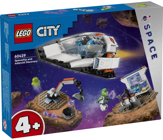 LEGO City Kosmoselaev ja asteroidi avastamine