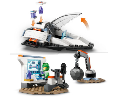 LEGO City Spaceship and Asteroid Discovery