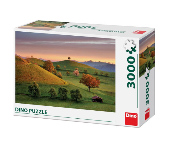 Dino Puzzle 3000 pc Fairytale Sunrise