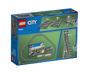 LEGO City Rööpad ja kurvid