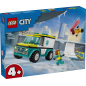 LEGO City Emergency Ambulance and Snowboarder