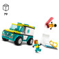 LEGO City Emergency Ambulance and Snowboarder