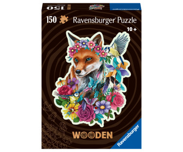 Ravensburger puidust pusle 150 tk Värviline rebane