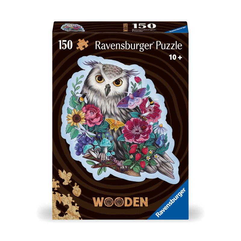 Ravensburger Wooden Puzzle 150 pc Owl