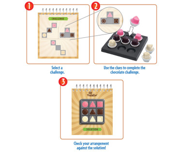 ThinkFun logic game Chocolate Fix