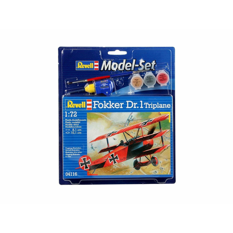 Revell mudelikomplekt Fokker DR.1 1:72