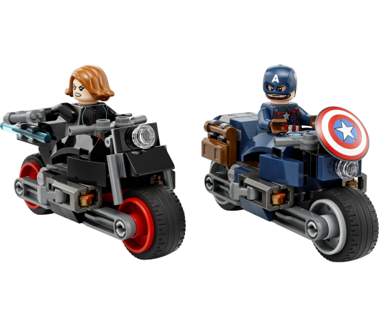 LEGO Super Heroes Black Widow & Captain America Motorcycles