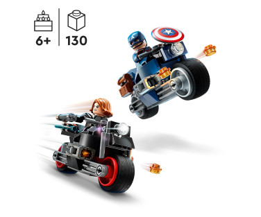 LEGO Super Heroes Black Widow & Captain America Motorcycles