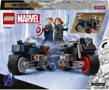 LEGO Super Heroes Black Widow & Captain America Motorcycles