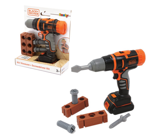 Smoby B&D Mechanical Drill & Accessories