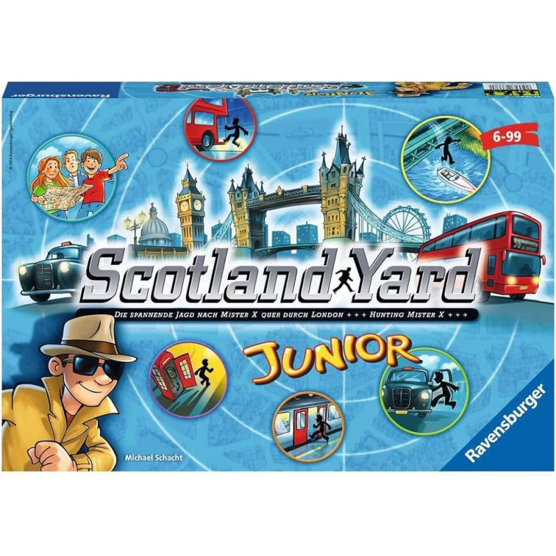 Ravensburger lauamäng Scotland Yard Juunior