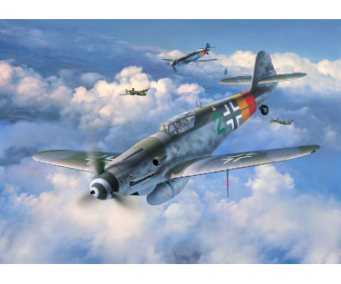 Revell plastic model Messerschmitt Bf109 G-10 1:48