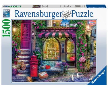 Ravensburger pusle 1500 tk Šokolaadikauplus