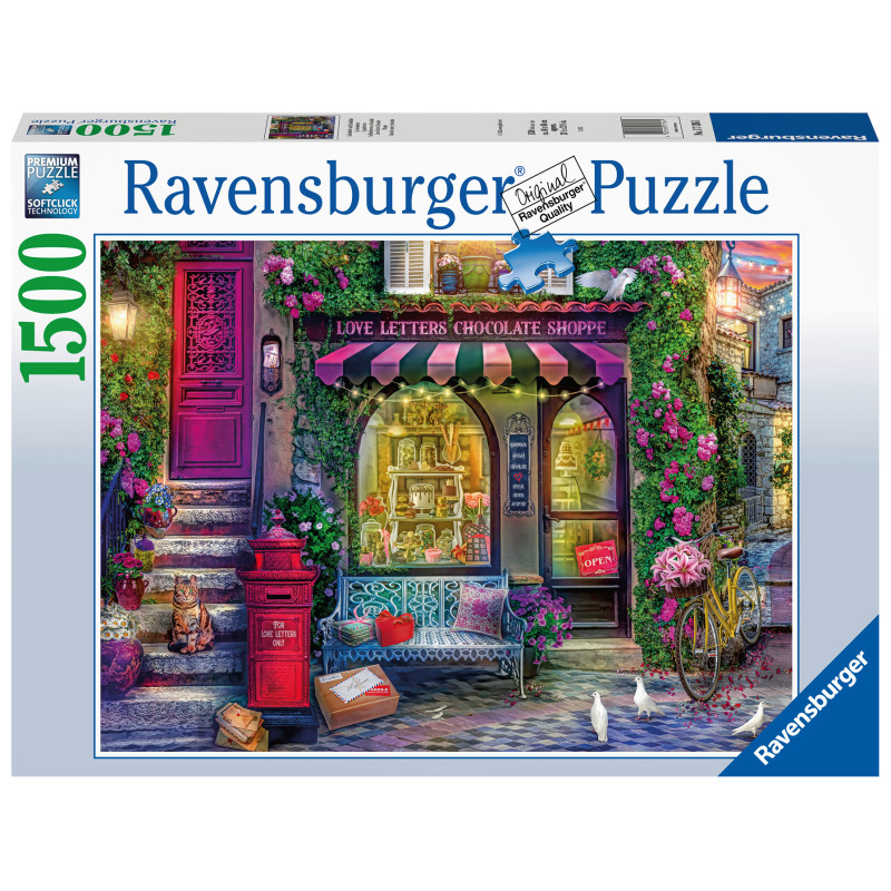 Ravensburger Puzzle 1500 pc Chocolate Shops