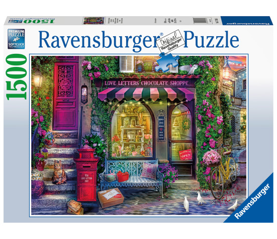 Ravensburger pusle 1500 tk Šokolaadikauplus