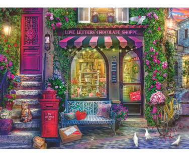 Ravensburger Puzzle 1500 pc Chocolate Shops