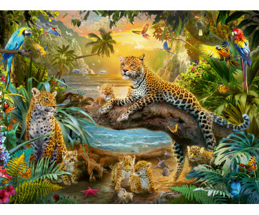 Ravensburger Puzzle 1500 Pc Savannah Comes to Life