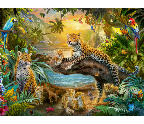 Ravensburger Puzzle 1500 Pc Savannah Comes to Life