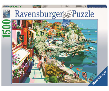 Ravensburger Puzzle 1500 pc romance Cinque Terras