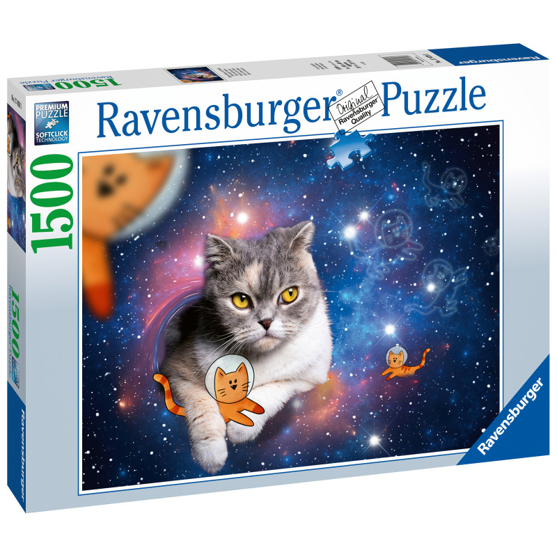 Ravensburger pusle 1500 tk Kosmose kassid